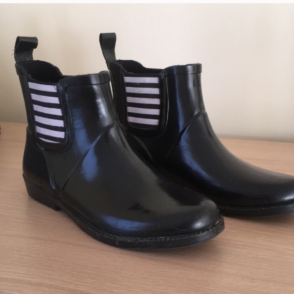 Stylish rain boots